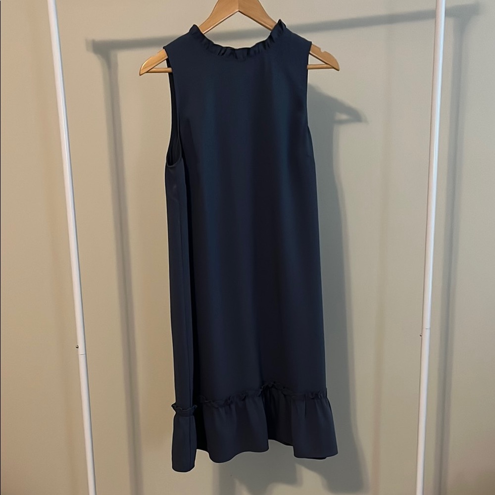 Loft dark blue sleeveless dress